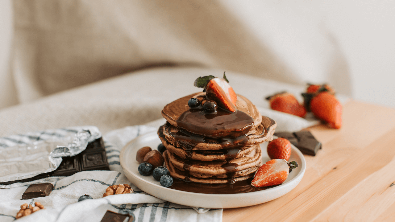 panqueques de quinua desayuno rico en proteina vegetal
