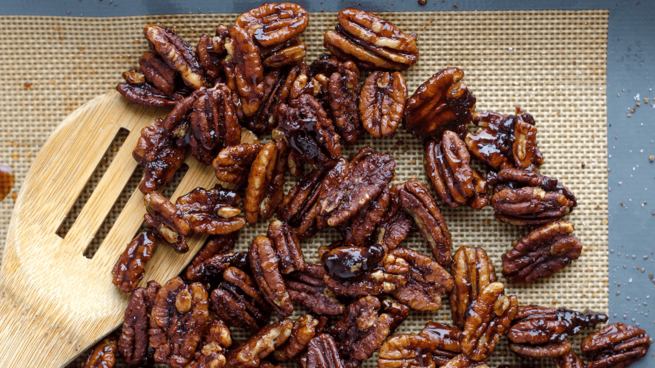 pecanas caramelizadas rapido facil 1