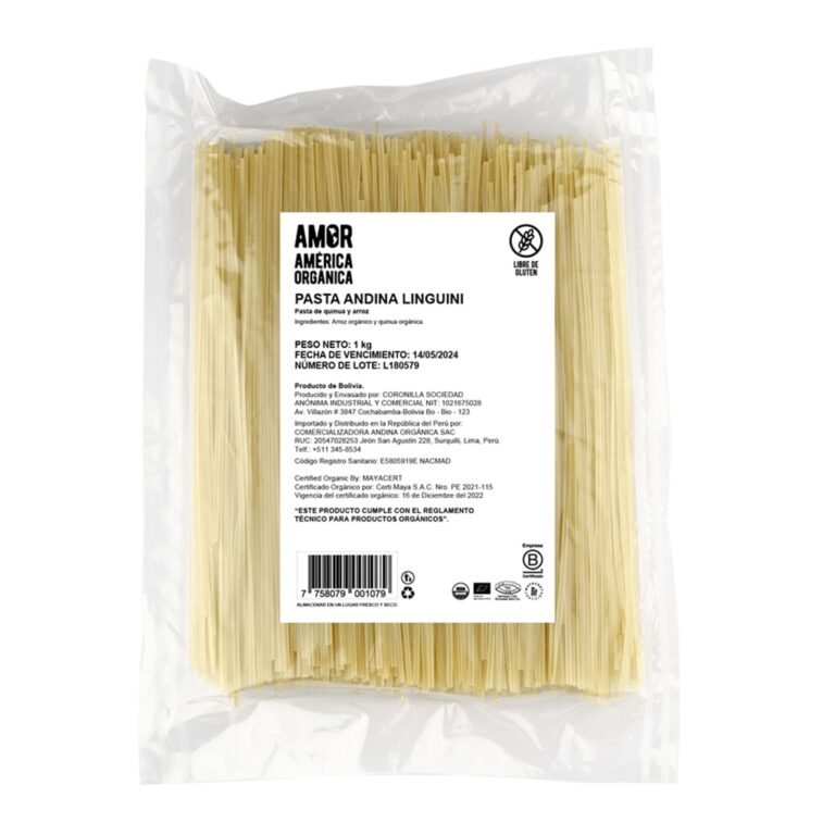 Pasta de Arroz y Quinua tipo Linguini