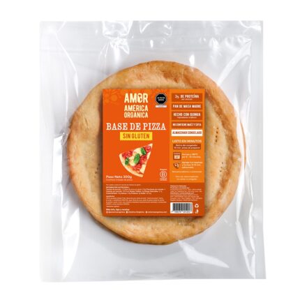 Base de Pizza Congelada Sin Gluten