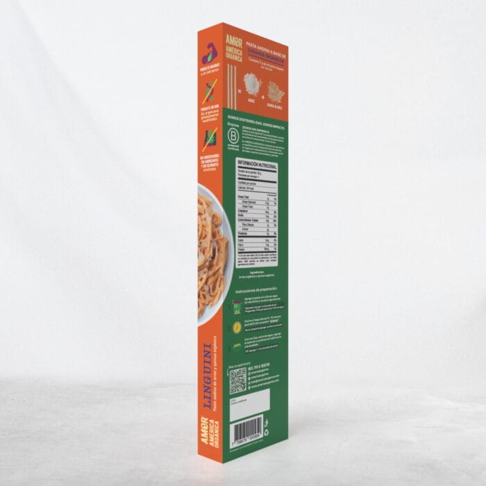 Pasta Andina Linguini 3D Atras 3D
