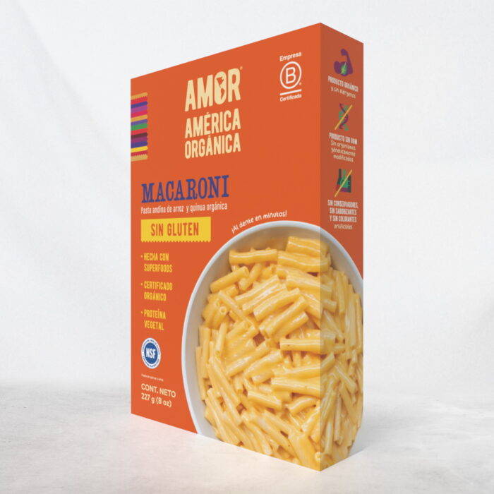 Pasta Andina Macaroni 3D Frente 3D